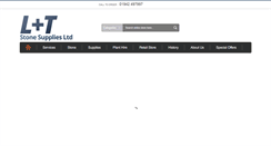 Desktop Screenshot of ltstonesupplies.co.uk