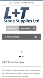 Mobile Screenshot of ltstonesupplies.co.uk